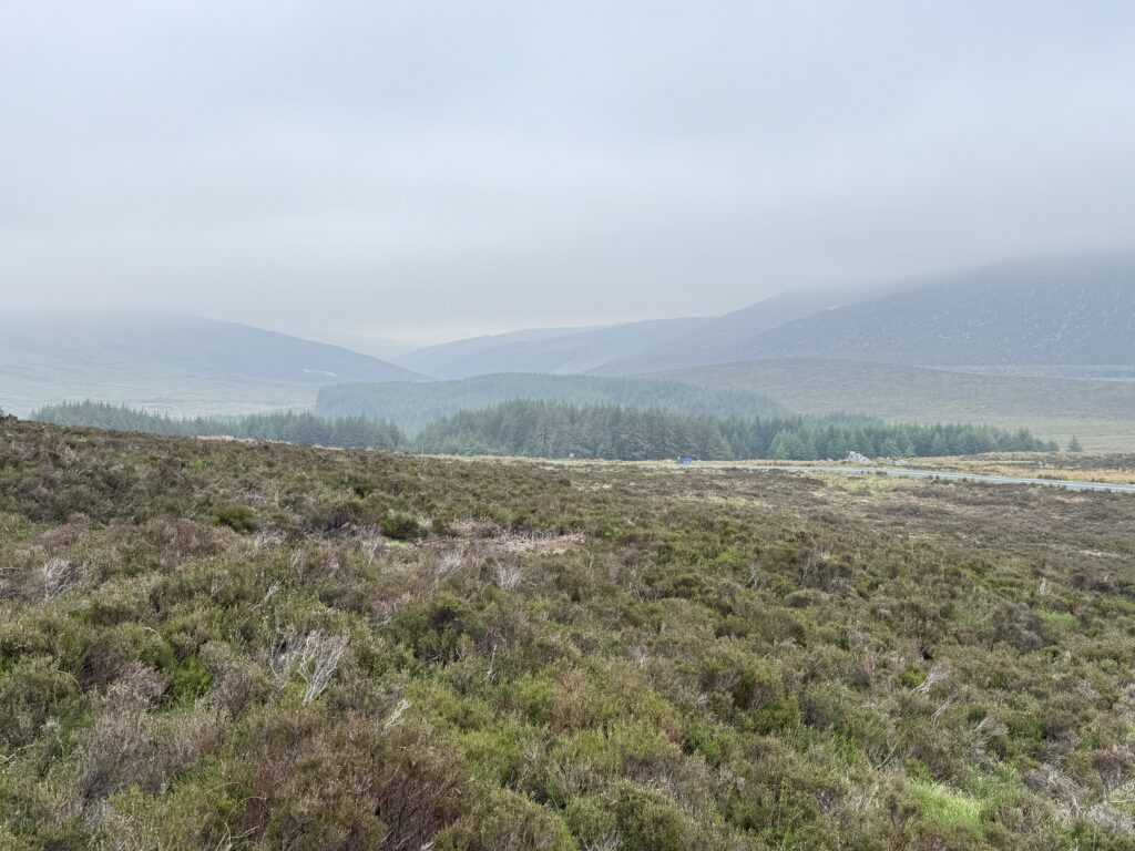 Easiest Option for Climbing Tonelagee and Seeing Lough Ouler