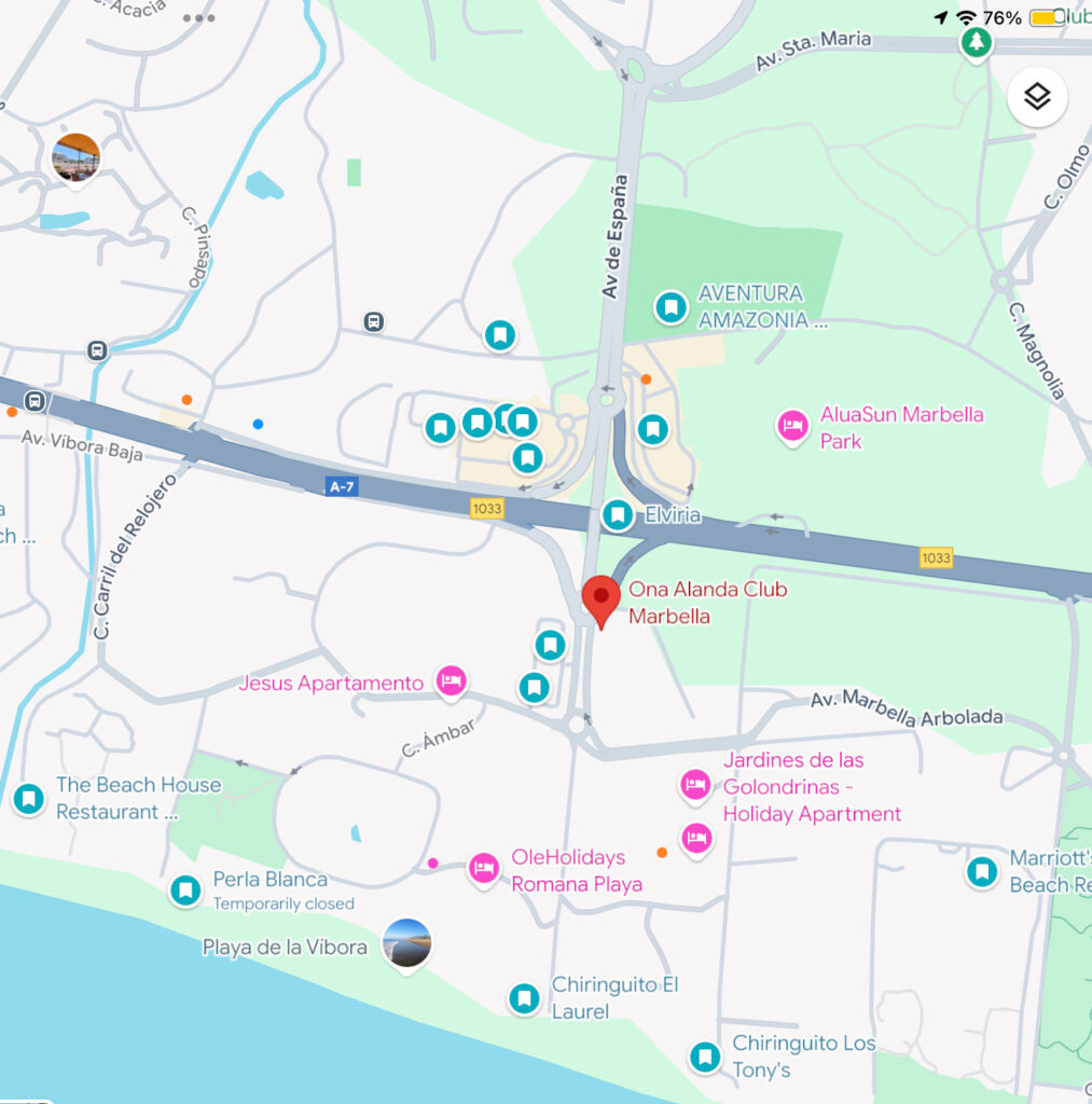 A map of Elviria